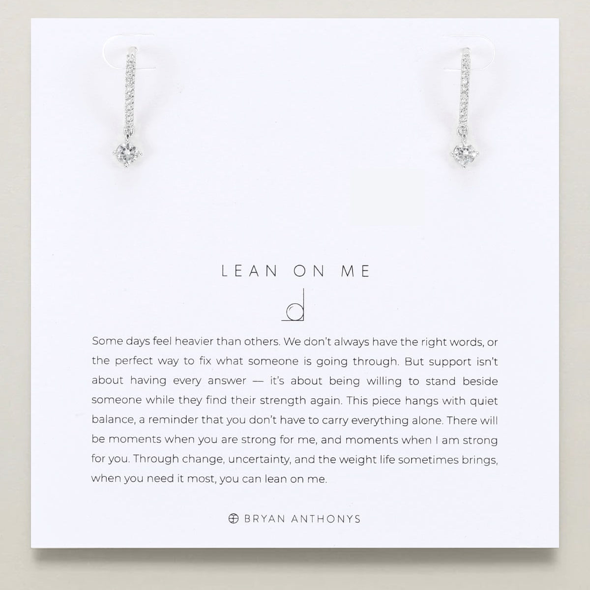 Bryan Anthonys Lean On Me Drop Earrings