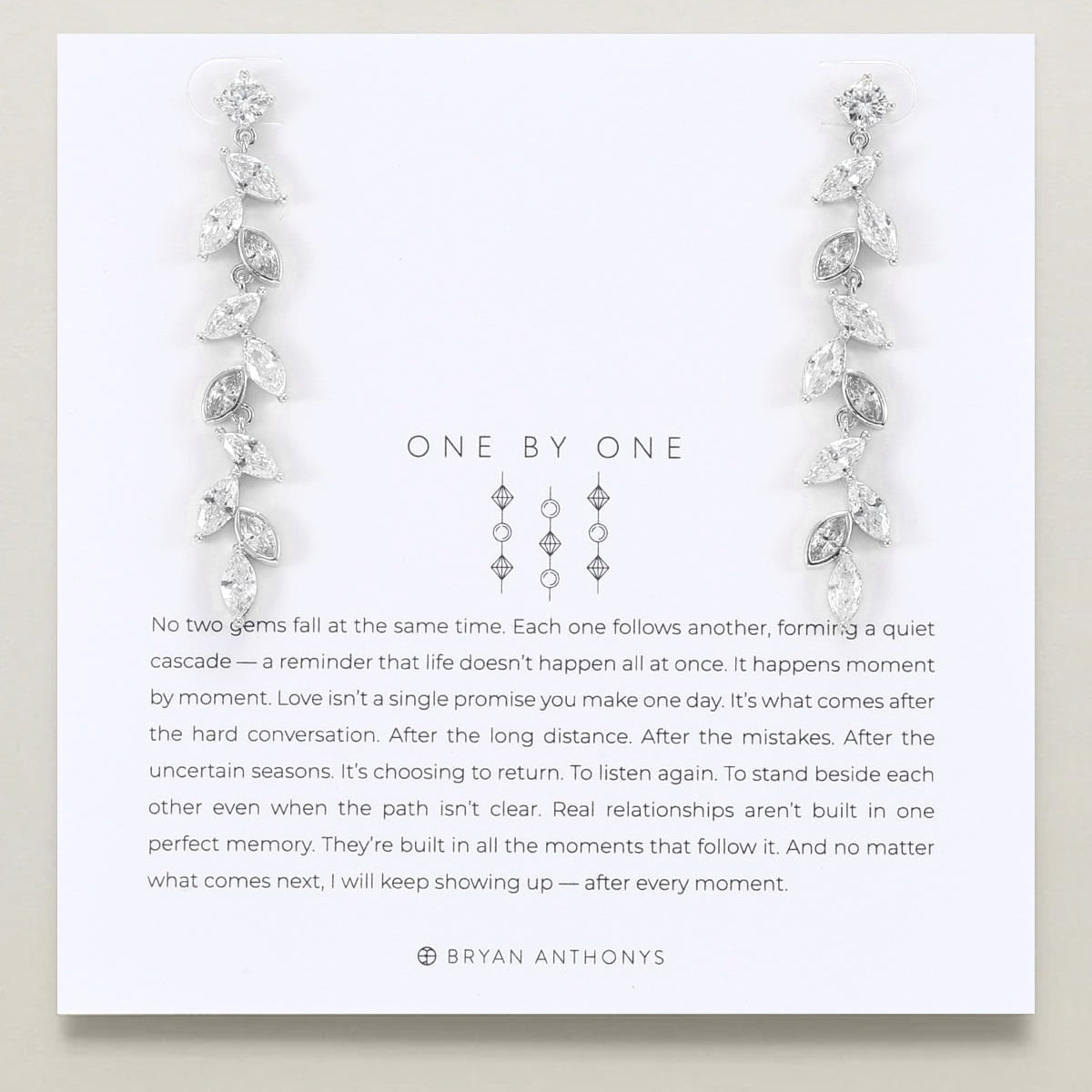Bryan Anthonys One By One Crystal Earrings