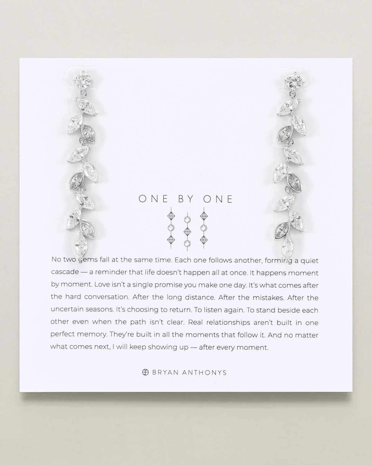 Bryan Anthonys One By One Crystal Earrings