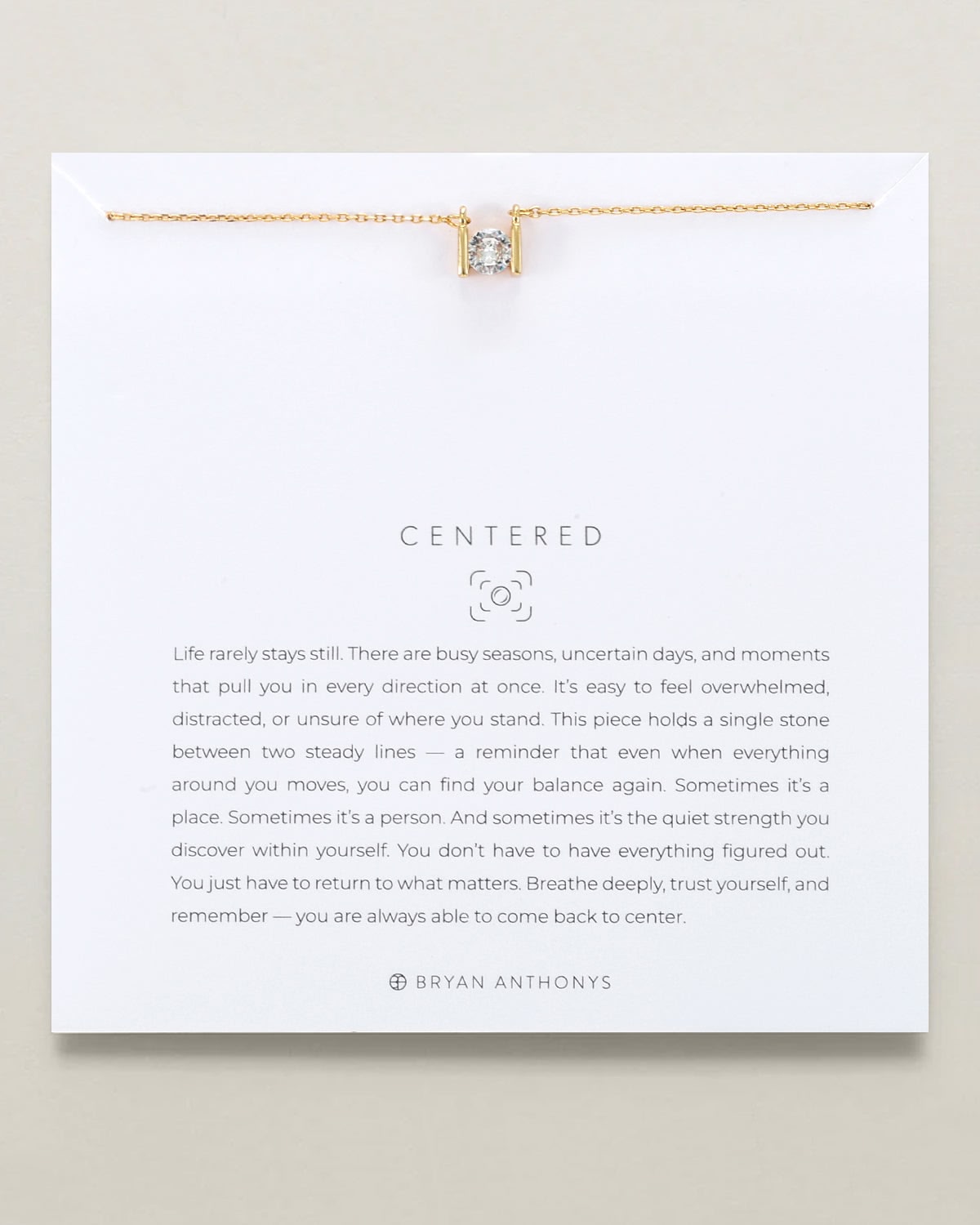 Bryan Anthonys Centered Necklace