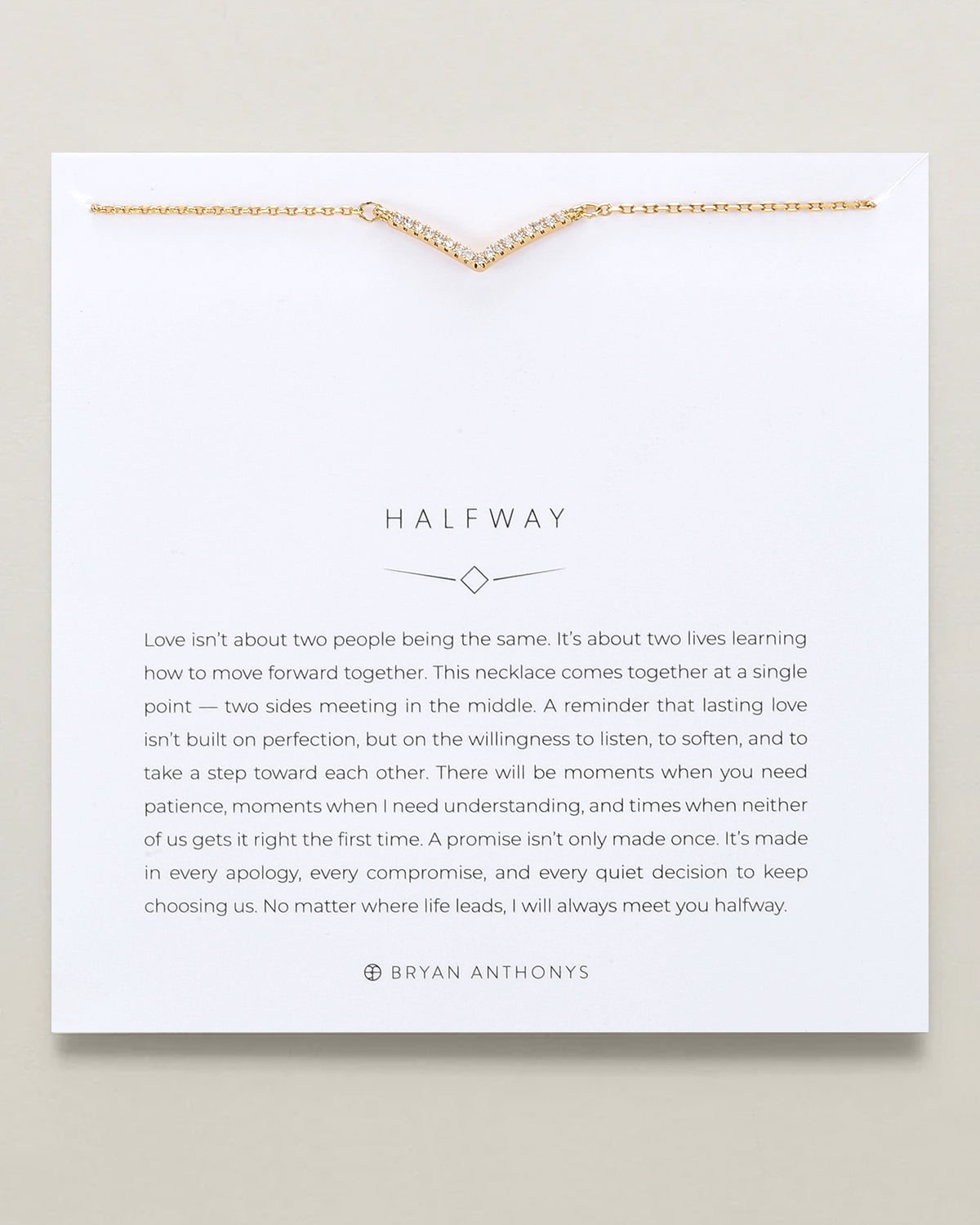 Bryan Anthonys Halfway Necklace