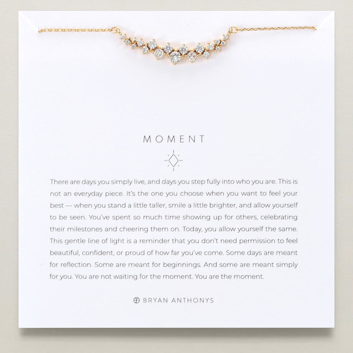 Bryan Anthonys Moment Necklace