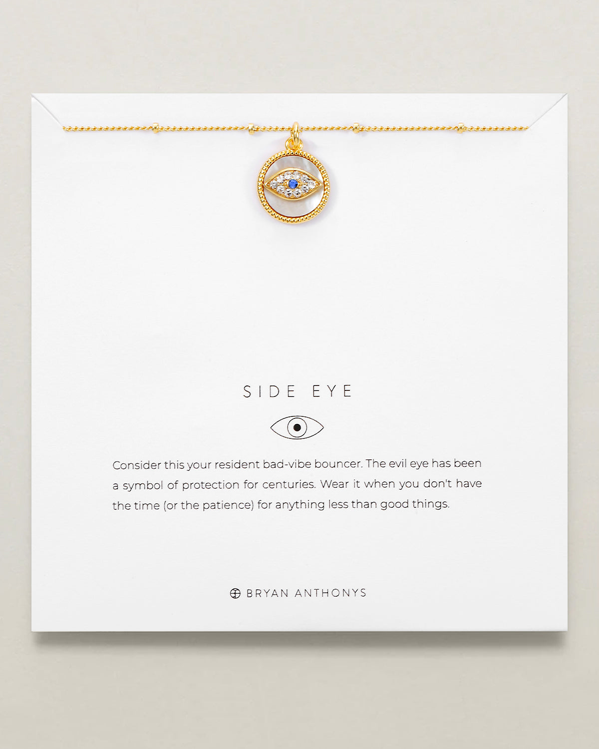 Side Eye Necklace