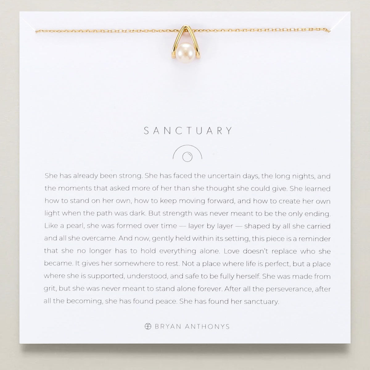 Bryan Anthonys Sanctuary Necklace