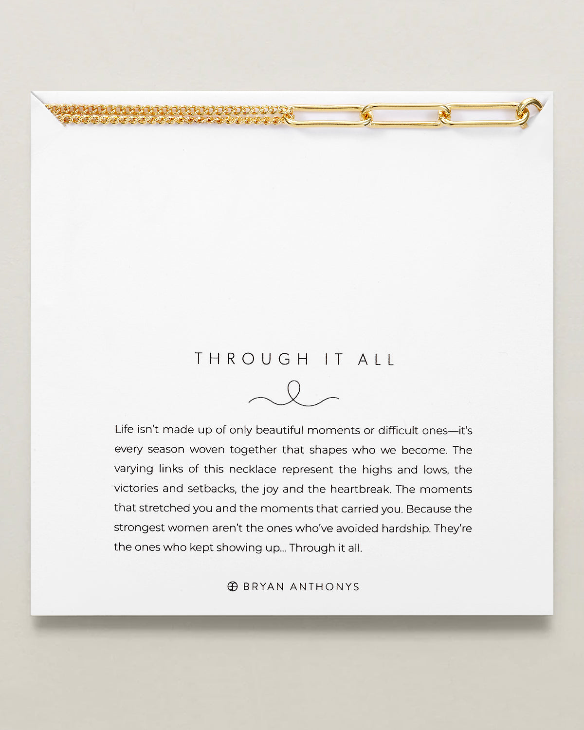 Through It All Necklace