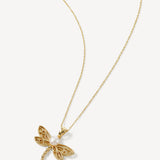 Tides of Hope Dragonfly Necklace