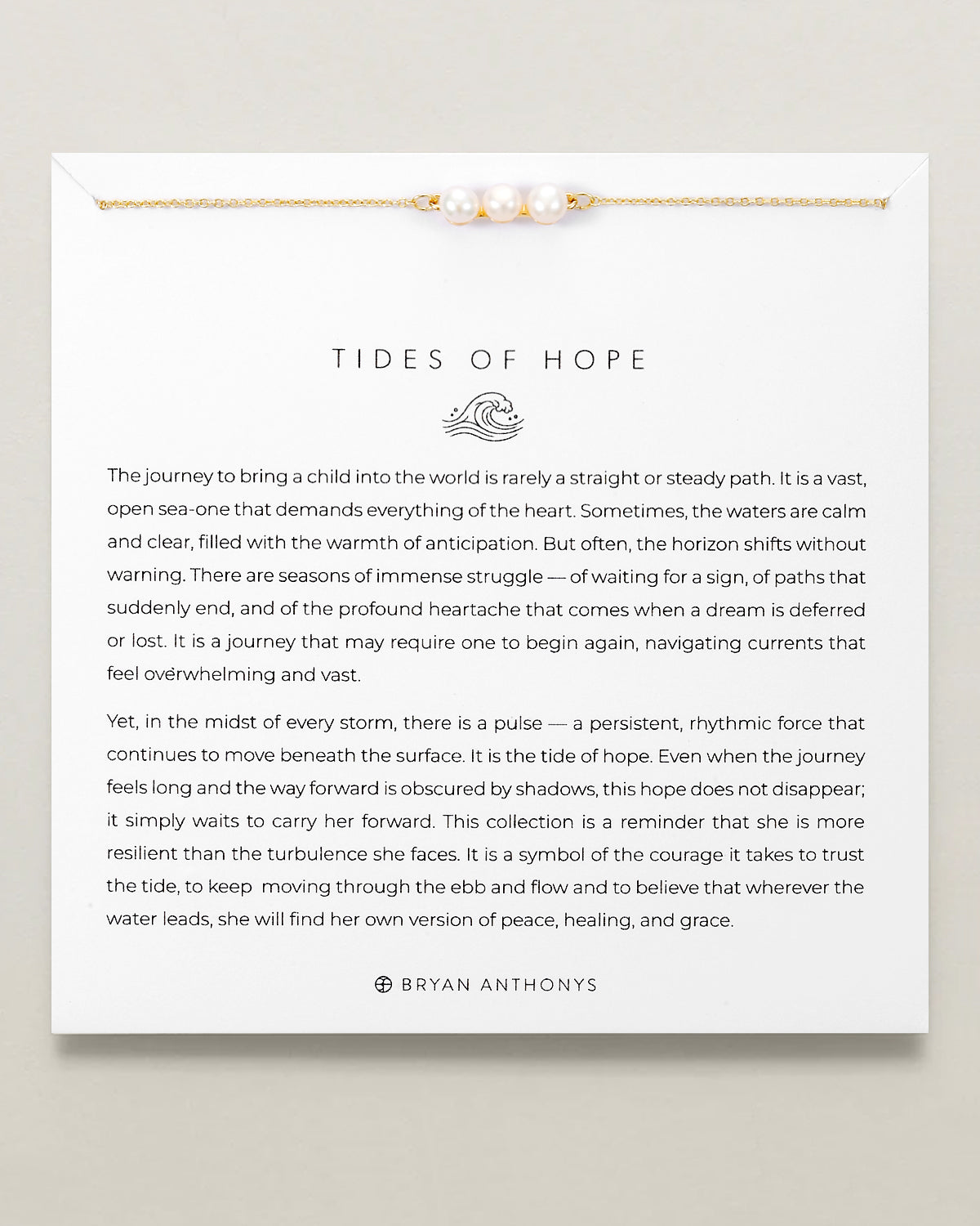 Tides of Hope Ellipses Necklace