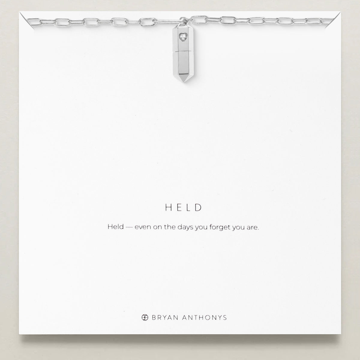 Held Close Necklace