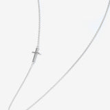 Held Cross Necklace