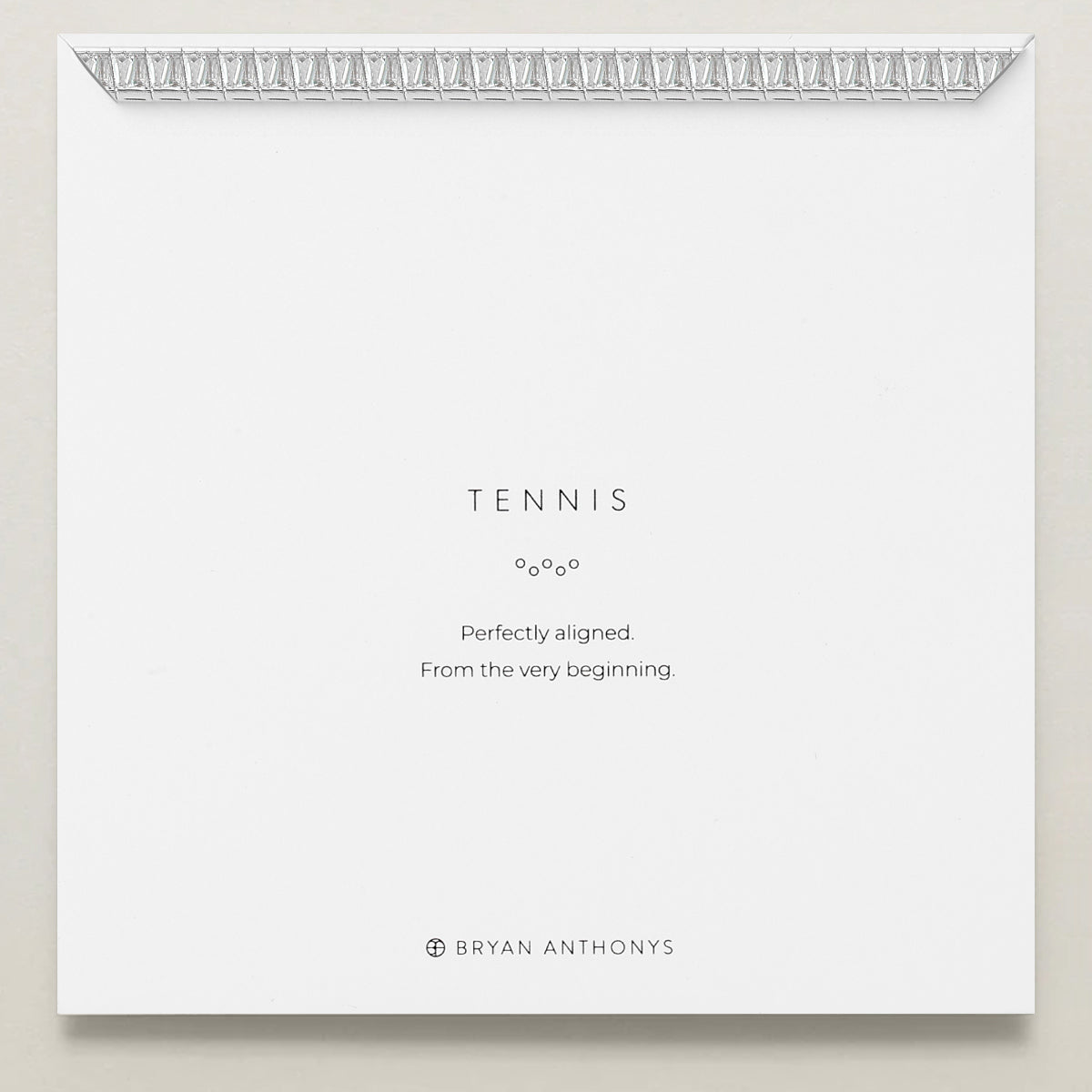 Mom Baguette Tennis Necklace