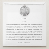 Mom Heirloom Coin Necklace