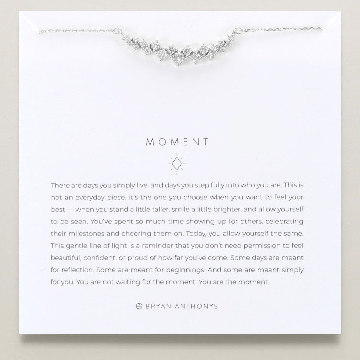 Bryan Anthonys Moment Necklace