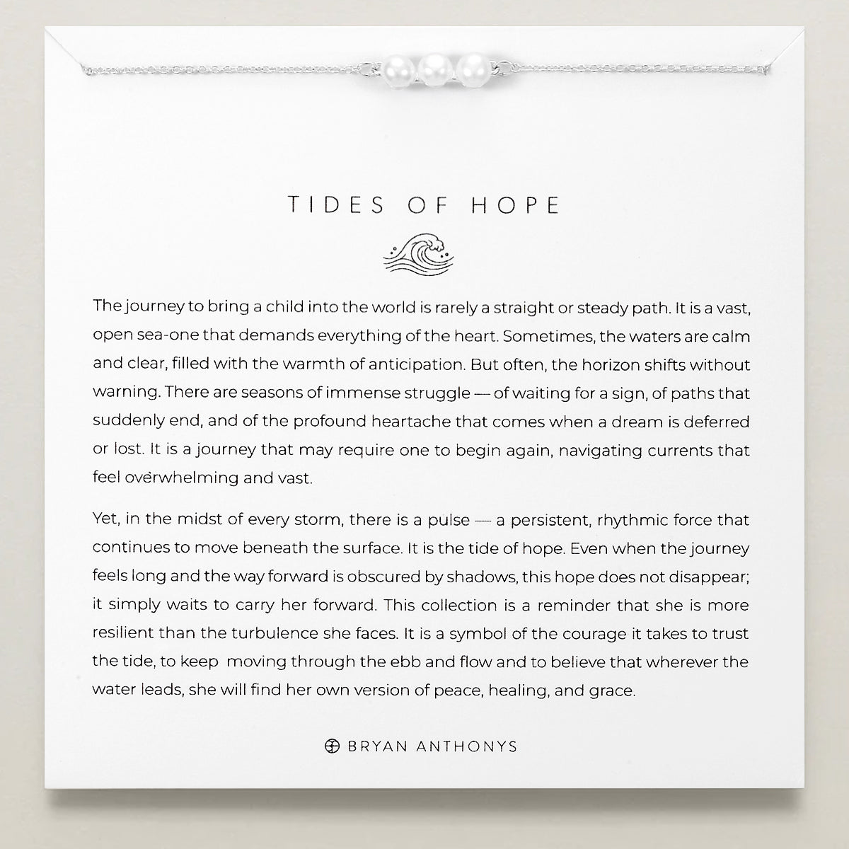 Tides of Hope Ellipses Necklace