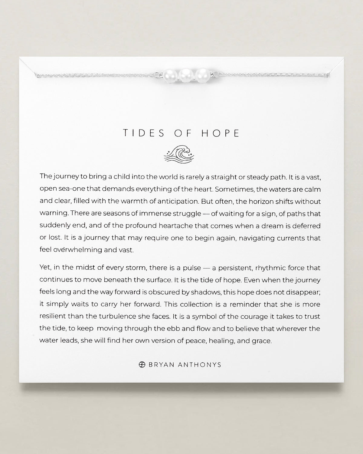 Tides of Hope Ellipses Necklace