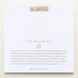 The Becoming Sunburst Stacking Ring