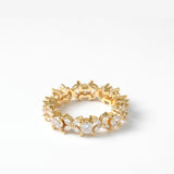 The Becoming Twilight Crystal Stacking Ring