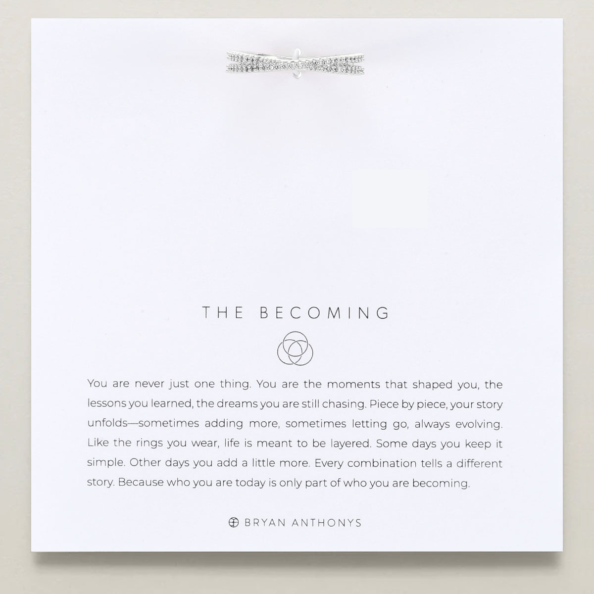 The Becoming Crossover Stacking Ring