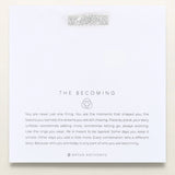 The Becoming Sunburst Stacking Ring