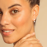 Bryan Anthonys Radiance Collection Pear Cut Ear Jackets On Model