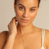 Bryan Anthonys Radiance Collection Emerald Cut Lariat Necklace On Model
