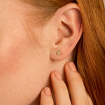 Bryan Anthonys Radiance Collection Baguette Stud Earrings On Model