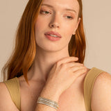 Bryan Anthonys Radiance Collection Baguette Tennis Bracelet On Model