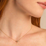 Bryan Anthonys Radiance Collection Marquis Solitaire Necklace On Model