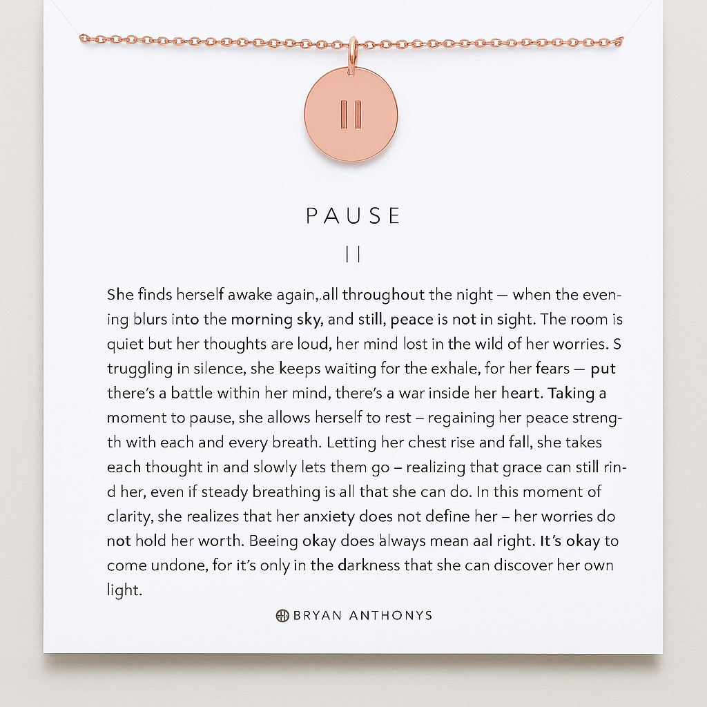Pause Necklace