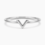 Highs & Lows Down Arrow Ring