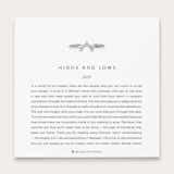 Highs & Lows Up Arrow Ring