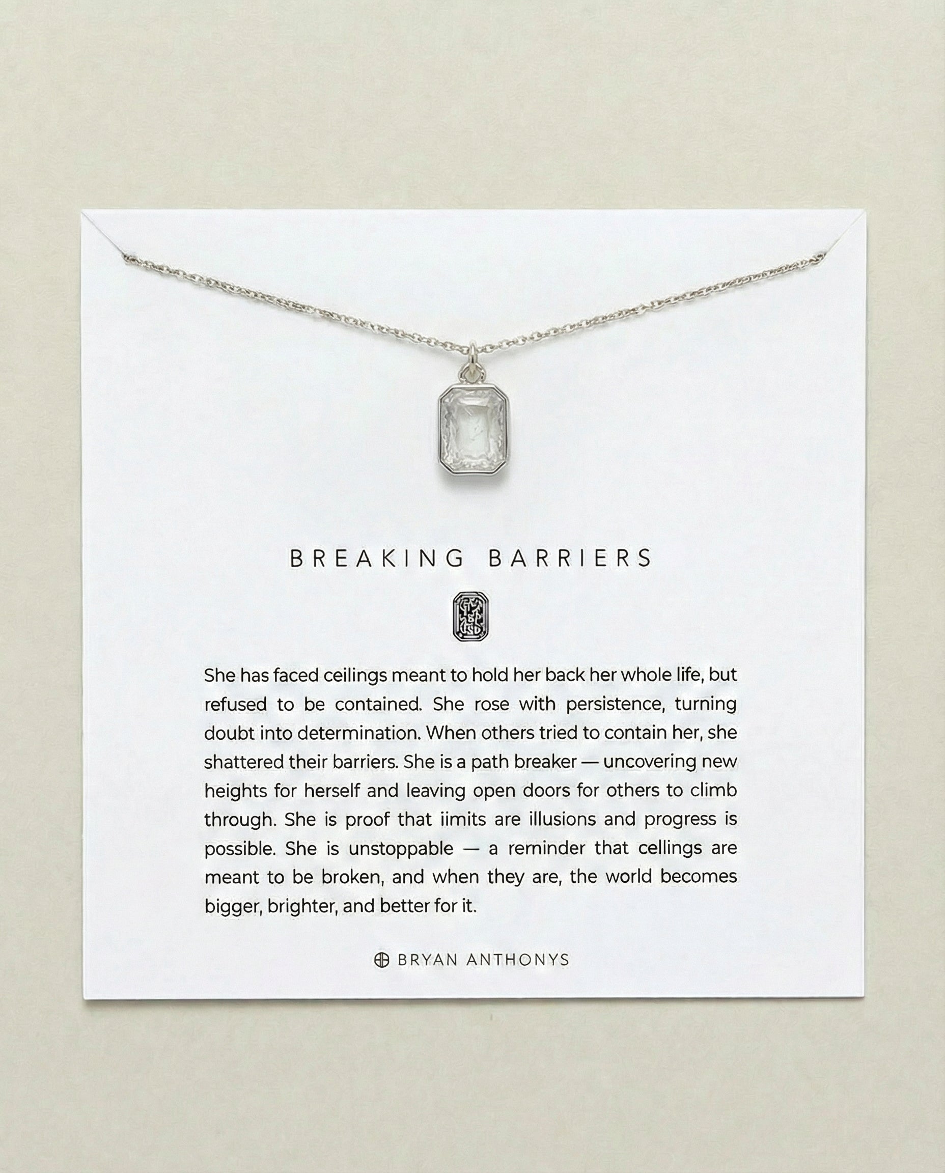 Breaking Barriers Necklace