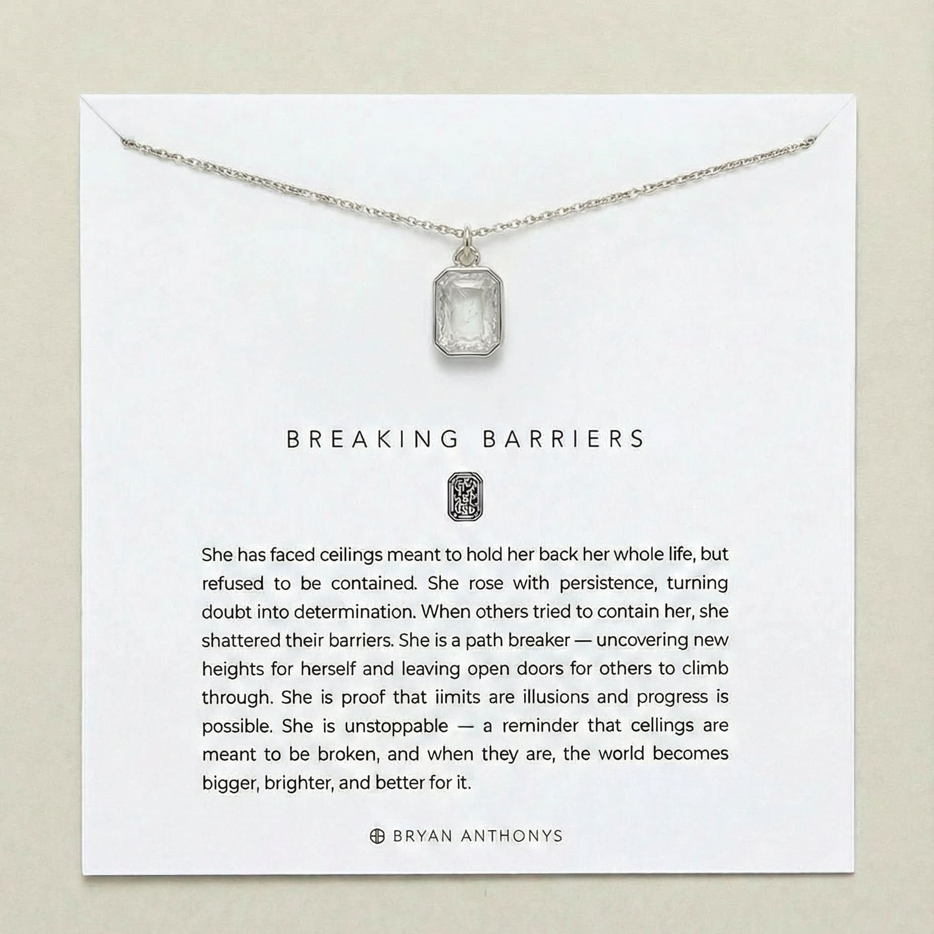 Breaking Barriers Necklace