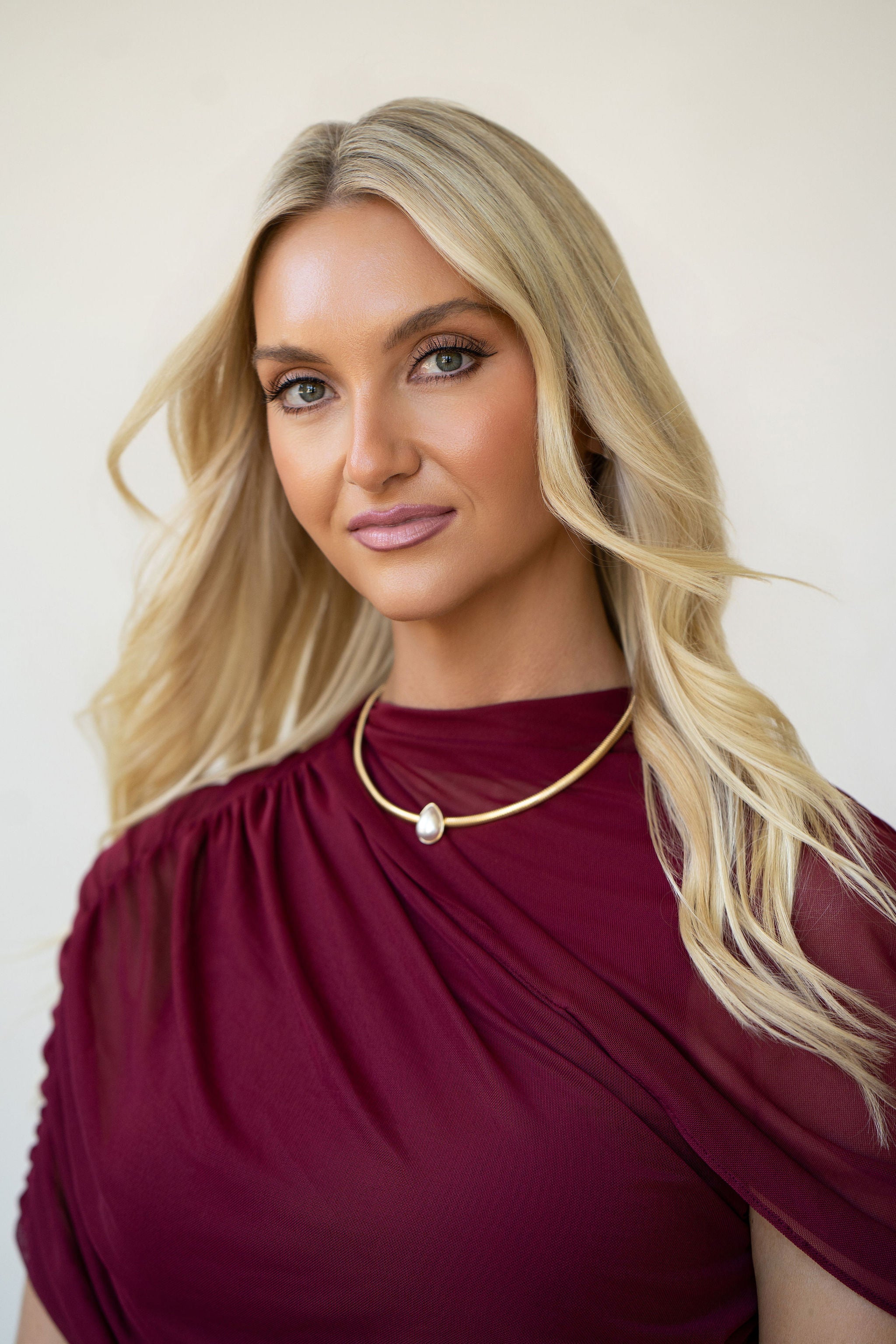 Timeless Pear Drop Necklace