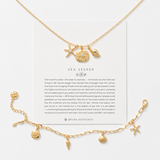Sea Seeker Necklace & Charm Bracelet Bundle