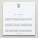 I Am Enough Icon Necklace