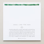 Bryan Anthonys Soul Like The Sea Seaglass Bracelet On Card
