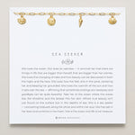 Bryan Anthonys Gold Sea Seeker Charm Bracelet On Card
