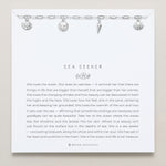 Bryan Anthonys Silver Sea Seeker Charm Bracelet On Card