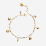 Bryan Anthonys Gold Sea Seeker Charm Bracelet Macro