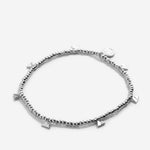 Move Mountains Beaded Icon Bracelet in Silver