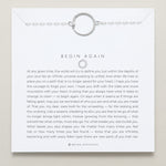 Bryan Anthonys Begin Again Bracelet On Card In Silver