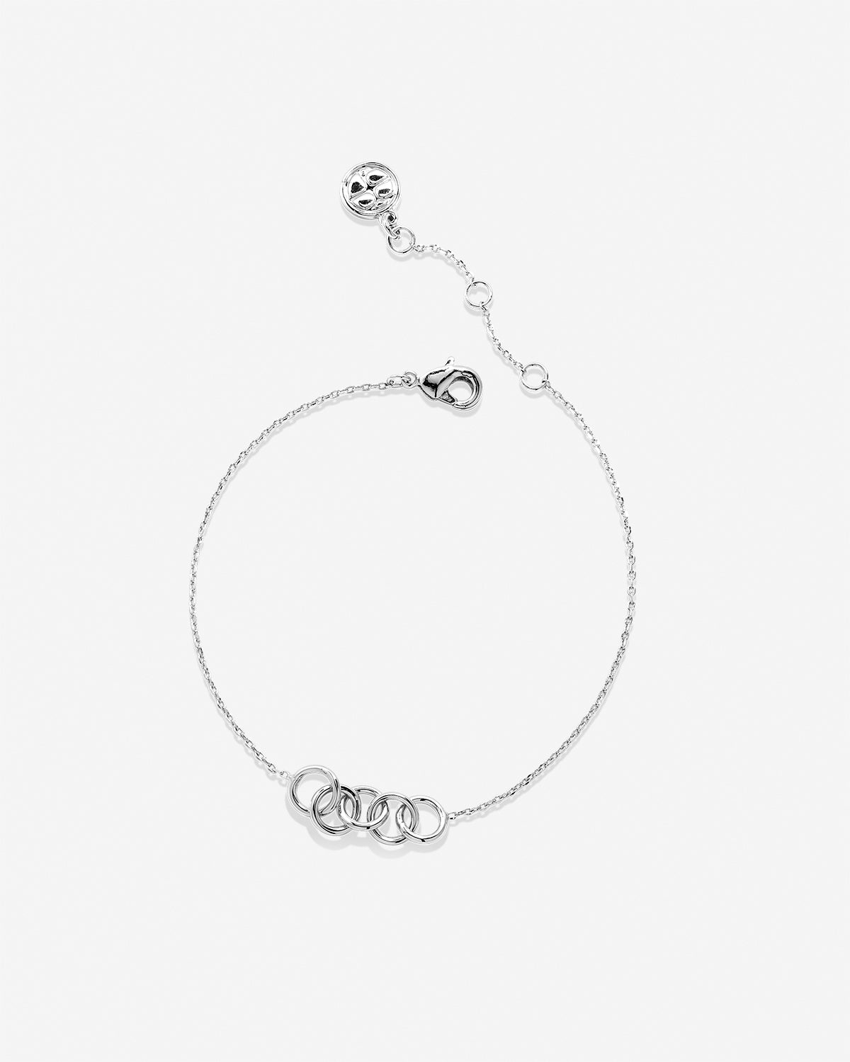 Bryan Anthonys My Circle Dainty Bracelet Silver