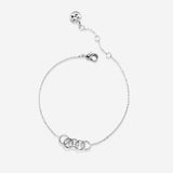 Bryan Anthonys My Circle Dainty Bracelet Silver
