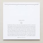 Bryan Anthonys Silver Squad Crystal Bracelet On Card