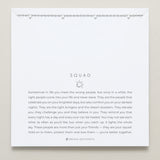 Bryan Anthonys Silver Squad Crystal Bracelet On Card