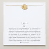 Bryan Anthonys Gold Squad Dainty Bracelet On Card