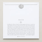 Bryan Anthonys Silver Squad Dainty Bracelet On Card
