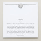 Bryan Anthonys Silver Squad Dainty Bracelet On Card