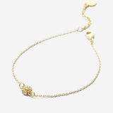 Bryan Anthonys Bloom Gold Yellow Dainty Bracelet Macro