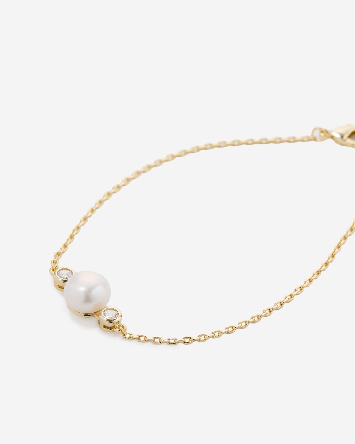 Bryan Anthonys By My Side Pearl Gold Bracelet